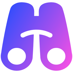 Binoculars Icon from Plump Gradient - Free Set