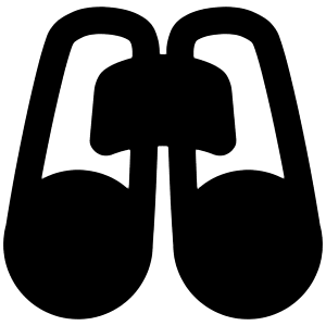 Binoculars Icon from Plump Remix - Free Set