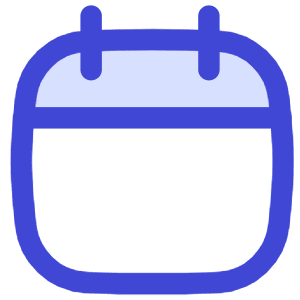 Blank Calendar Icon from Flex Duo - Free Set