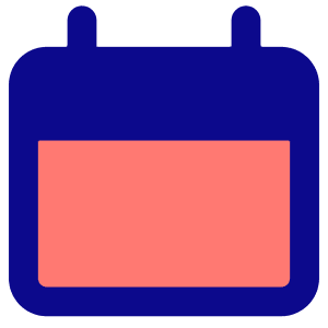 Blank Calendar Icon from Core Pop - Free Set