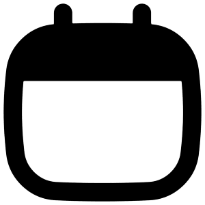 Blank Calendar Icon from Flex Remix - Free Set