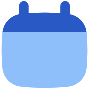 Blank Calendar Icon from Flex Flat - Free Set