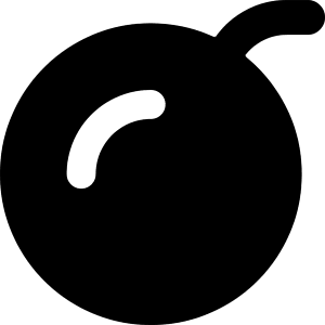 Bomb Icon from Core Solid - Free Set