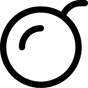 Bomb Icon from Core Line - Free Set