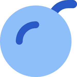 Bomb Icon from Core Flat - Free Set