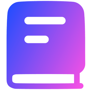 Book 1 Icon from Plump Gradient - Free Set