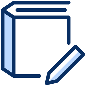 Book Pencil Icon from Cyber Duotone - Free Set