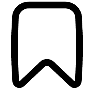 Bookmark Icon from Flex Line - Free Set
