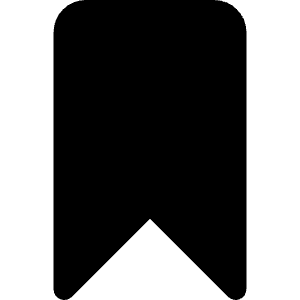 Bookmark Icon from Core Solid - Free Set