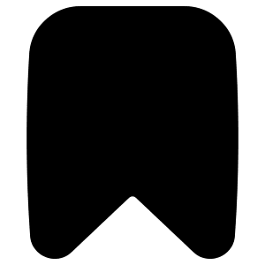 Bookmark Icon from Flex Solid - Free Set