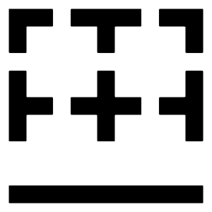 Border Bottom Icon from Sharp Solid - Free Set