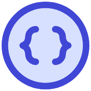 Braces Circle Icon from Core Duo - Free Set