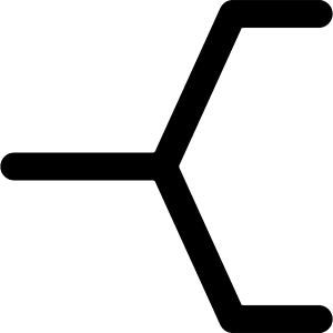 Branch Line 5 Icon from Ultimate Bold - Free Set