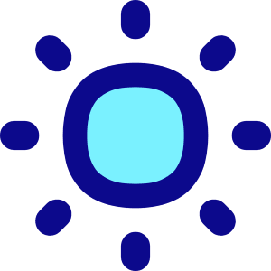 Brightness 1 Icon from Flex Pop - Free Set