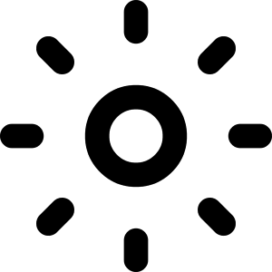 Brightness 1 Icon from Core Remix - Free Set