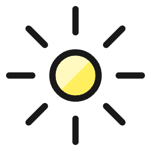 Brightness Icon from Ultimate Colors - Free Set