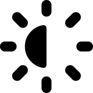 Brightness 2 Icon from Core Solid - Free Set