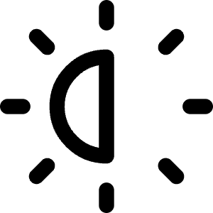 Brightness 2 Icon from Core Line - Free Set