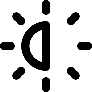 Brightness 2 Icon from Core Remix - Free Set