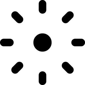 Brightness 3 Icon from Core Remix - Free Set