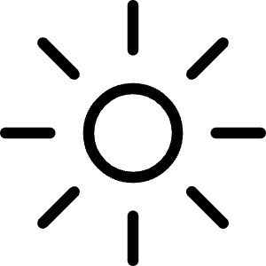 Brightness Icon from Ultimate Light - Free Set