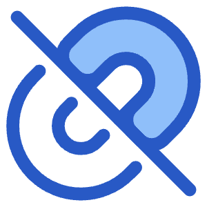 Broken Link 2 Icon from Plump Duo - Free Set