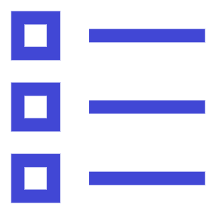 Bullet List Icon from Sharp Duo - Free Set