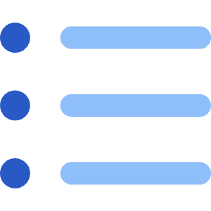 Bullet List Icon from Core Flat - Free Set