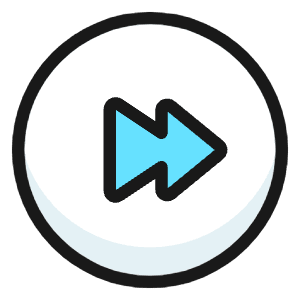 Button Fast Forward 1 Icon from Ultimate Colors - Free Set
