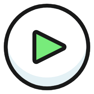 Button Play 1 Icon from Ultimate Colors - Free Set