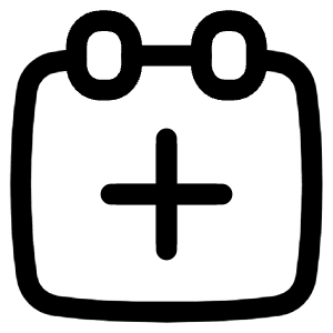 Calendar Add Icon from Plump Line - Free Set