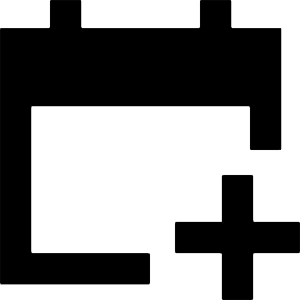 Calendar Add Icon from Sharp Remix - Free Set