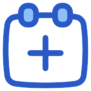 Calendar Add Icon from Plump Duo - Free Set