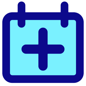 Calendar Add Icon from Core Pop - Free Set