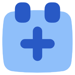 Calendar Add Icon from Plump Flat - Free Set
