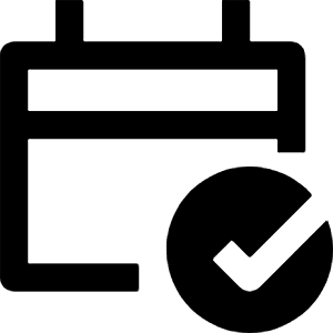 Calendar Check 1 Icon from Nova Line - Free Set