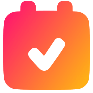 Calendar Check Icon from Plump Gradient - Free Set