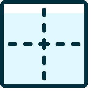 Cell Border Frame Icon from Ultimate Duotone - Free Set
