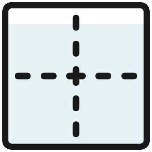 Cell Border Frame Icon from Ultimate Colors - Free Set