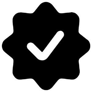 Check Badge Icon from Ultimate Bold - Free Set