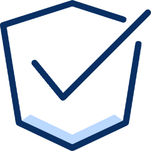 Check Shield Icon from Cyber Duotone - Free Set