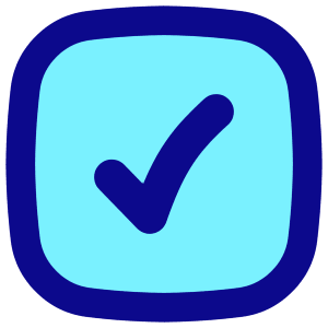Check Square Icon from Flex Pop - Free Set