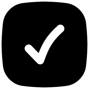 Check Square Icon from Flex Solid - Free Set