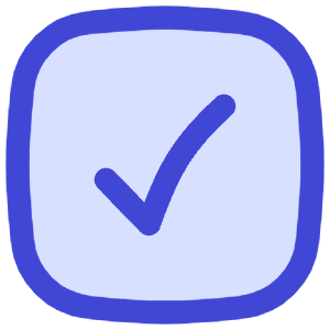 Check Square Icon from Flex Duo - Free Set