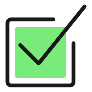 Check Square Icon from Ultimate Colors - Free Set