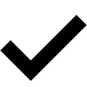 Check Icon from Sharp Solid - Free Set