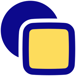 Circle And Square Shape Icon from Plump Pop - Free Set