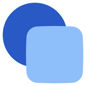 Circle And Square Shape Icon from Plump Flat - Free Set