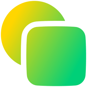 Circle And Square Shape Icon from Plump Gradient - Free Set