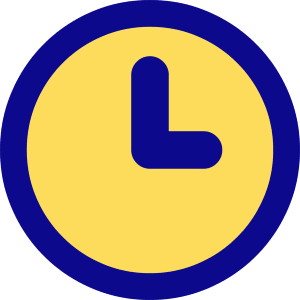 Circle Clock Icon from Core Pop - Free Set